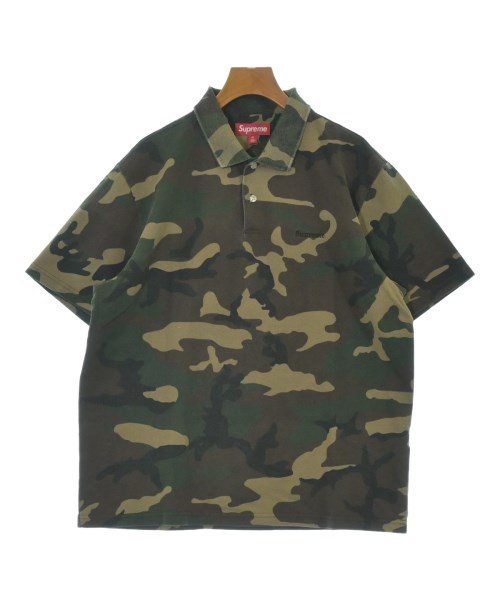 Supreme(シュプリーム)ポロシャツ カーキ サイズ:M/2200664244019