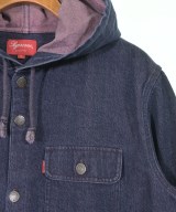 Supreme（シュプリーム）カジュアルシャツ 紺 サイズ:L メンズ/2200664298029