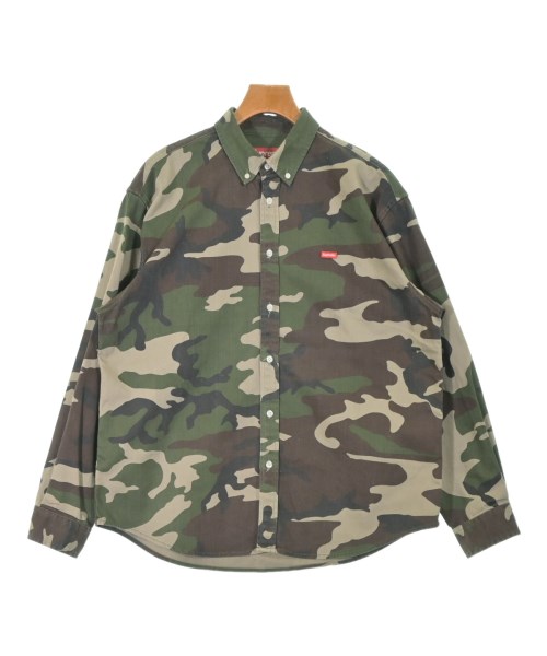 Supreme(シュプリーム)カジュアルシャツ カーキ サイズ:M/2200664332020