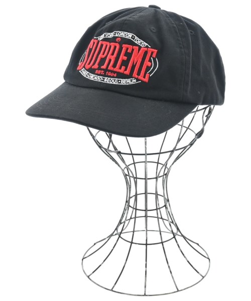 Supreme(シュプリーム)キャップ 黒 サイズ:-/2200664362034