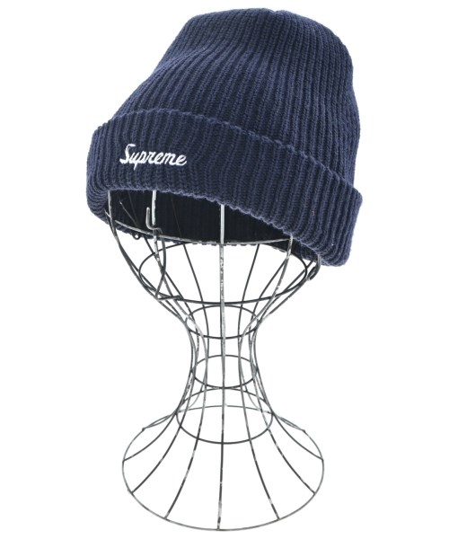 Supreme(シュプリーム)ニットキャップ・ビーニー 紺 サイズ:-/2200664751012