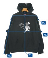 Supreme（シュプリーム）パーカー 黒 サイズ:M メンズ/2200664751067