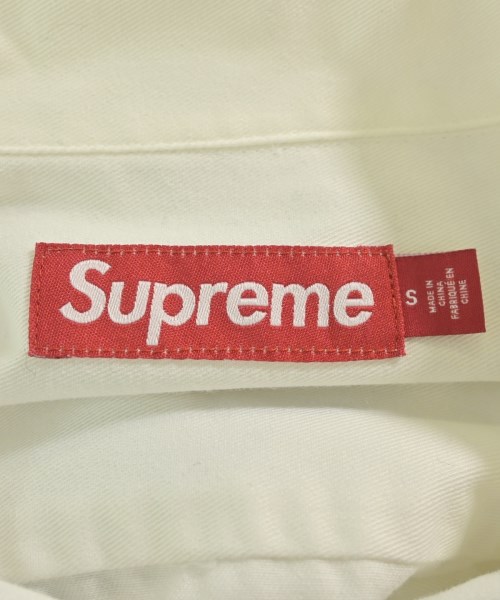 Supreme（シュプリーム）カジュアルシャツ 白 サイズ:S メンズ/2200664801069