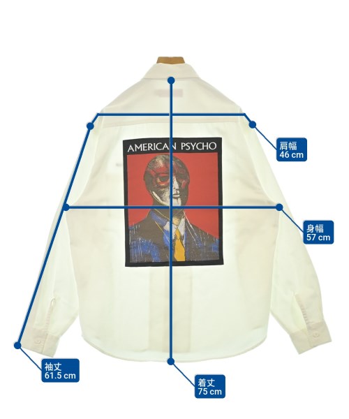 Supreme（シュプリーム）カジュアルシャツ 白 サイズ:S メンズ/2200664801069