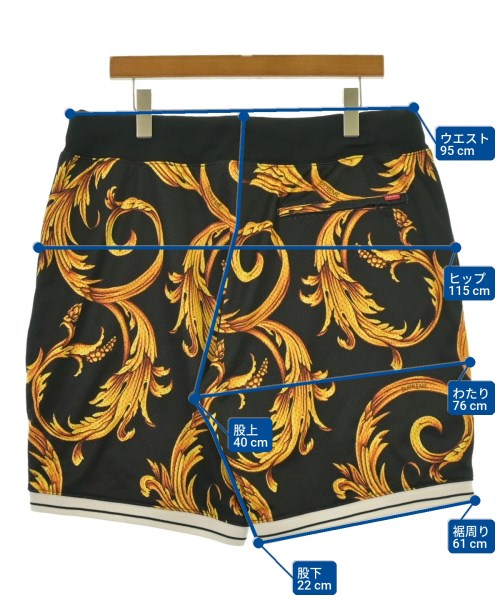 Supreme（シュプリーム）ショートパンツ 黒 サイズ:L メンズ/2200661052051