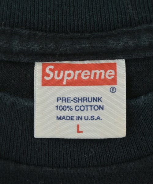 Supreme（シュプリーム）Tシャツ・カットソー 黒 サイズ:L メンズ/2200661052099