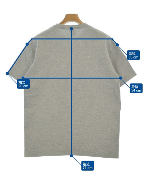 Supreme（シュプリーム）Tシャツ・カットソー グレー サイズ:L メンズ/2200661052105