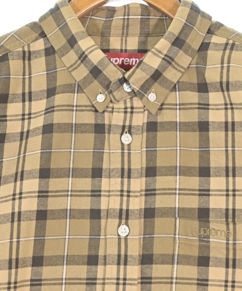 Supreme（シュプリーム）カジュアルシャツ ベージュ サイズ:L メンズ/2200664967017