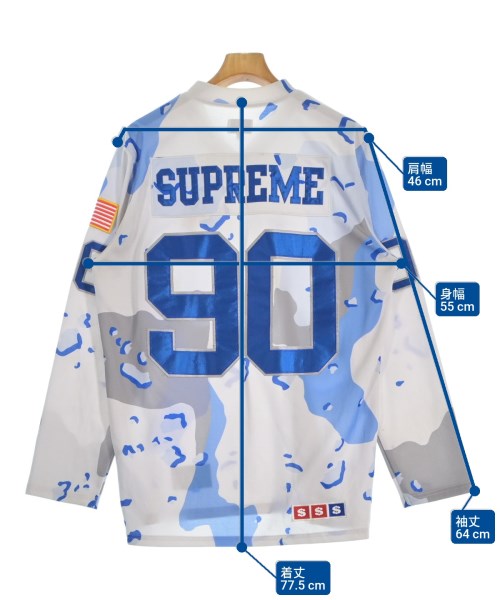 Supreme（シュプリーム）Tシャツ・カットソー 白 サイズ:L メンズ/2200665056062