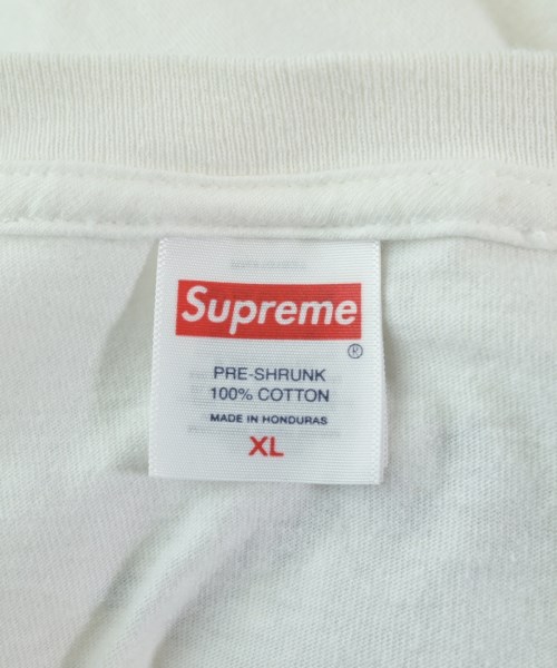 Supreme（シュプリーム）Tシャツ・カットソー 白 サイズ:XL メンズ/2200665471025