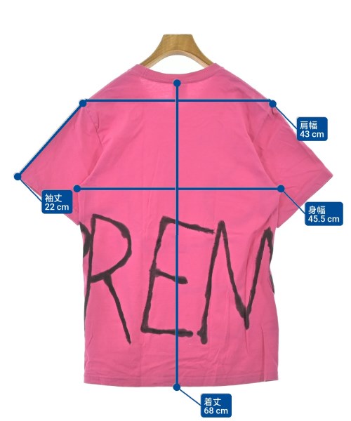 Supreme（シュプリーム）Tシャツ・カットソー ピンク サイズ:S メンズ/2200665762024