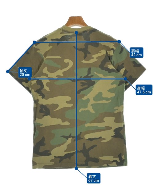 Supreme（シュプリーム）Tシャツ・カットソー カーキ サイズ:S メンズ/2200661558065