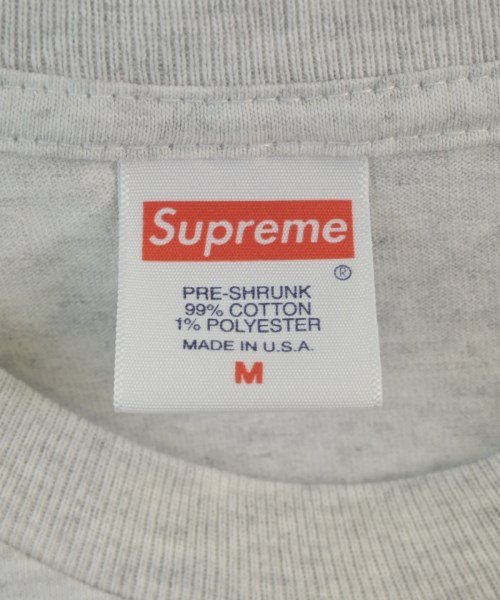 Supreme（シュプリーム）Tシャツ・カットソー グレー サイズ:M メンズ/2200663407354