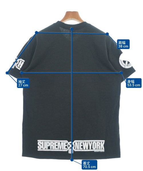 Supreme（シュプリーム）Tシャツ・カットソー 黒 サイズ:M メンズ/2200663407385