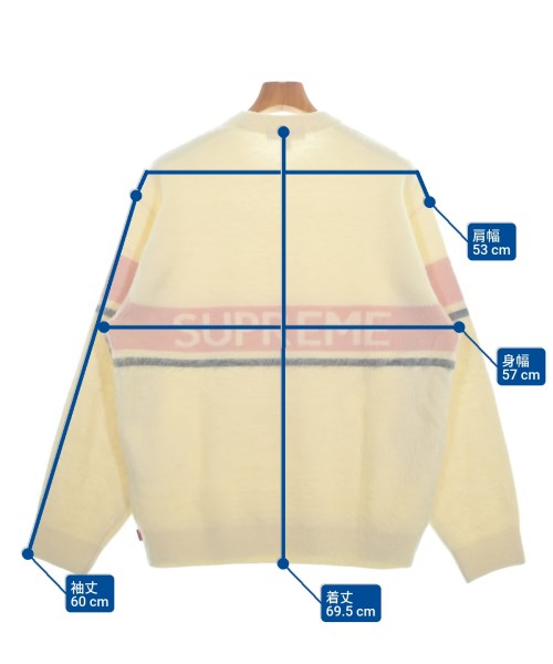 Supreme（シュプリーム）ニット・セーター 白 サイズ:M メンズ/2200665955044