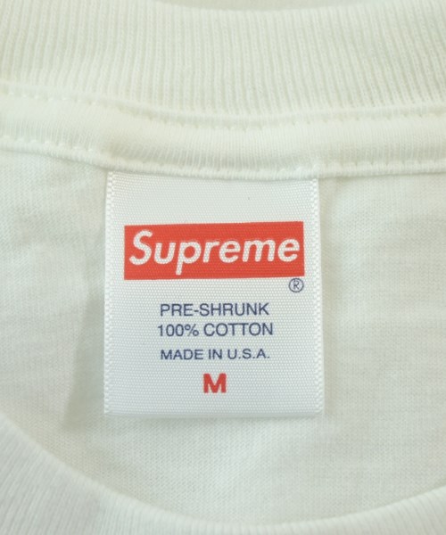 Supreme（シュプリーム）Tシャツ・カットソー 白 サイズ:M メンズ/2200666051042