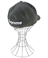 Supreme（シュプリーム）キャップ 黒 サイズ:7.375 メンズ/2200666306074