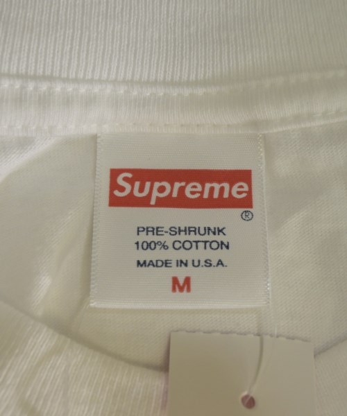 Supreme（シュプリーム）Tシャツ・カットソー 白 サイズ:M メンズ/2200666454041