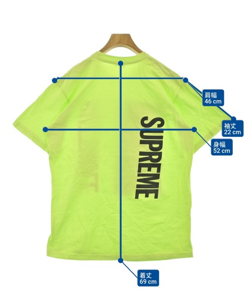 Supreme（シュプリーム）Tシャツ・カットソー 黄 サイズ:M メンズ/2200666556028