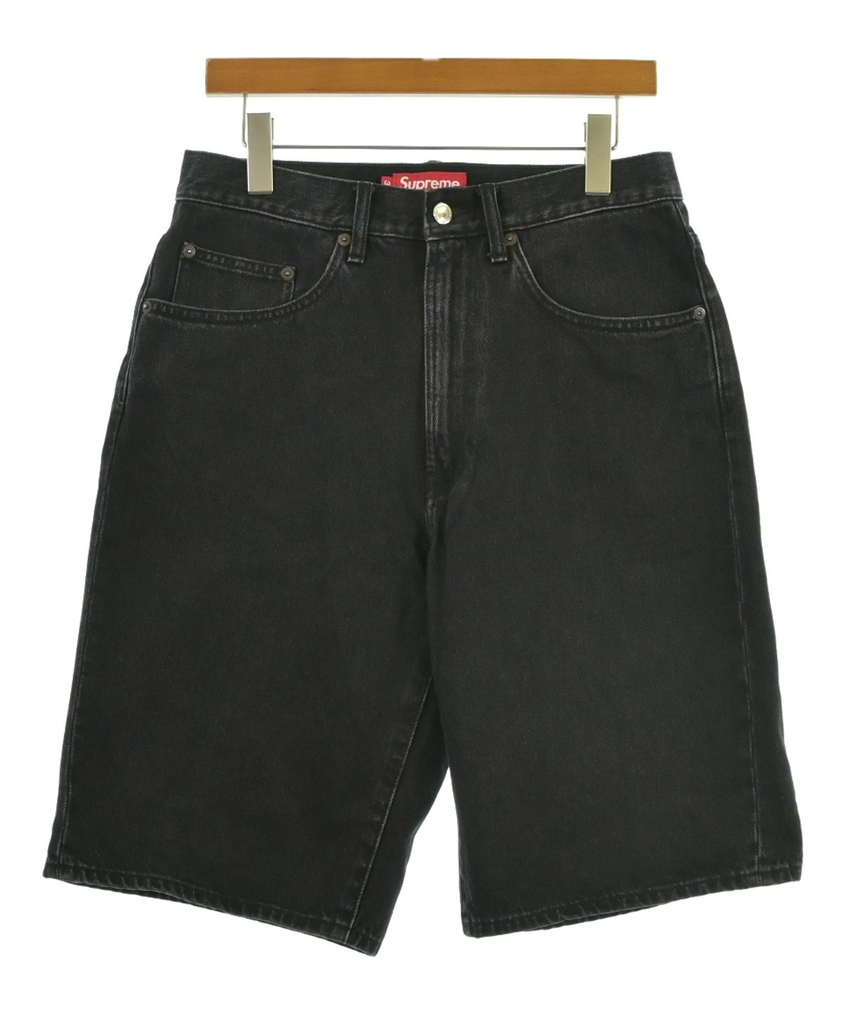 Supreme　ショートパンツ　Ssize Supreme（シュプリーム）ショートパンツ 黒 サイズ:30(M位) メンズ