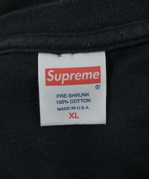 Supreme（シュプリーム）Tシャツ・カットソー 黒 サイズ:XL メンズ/2200666862082