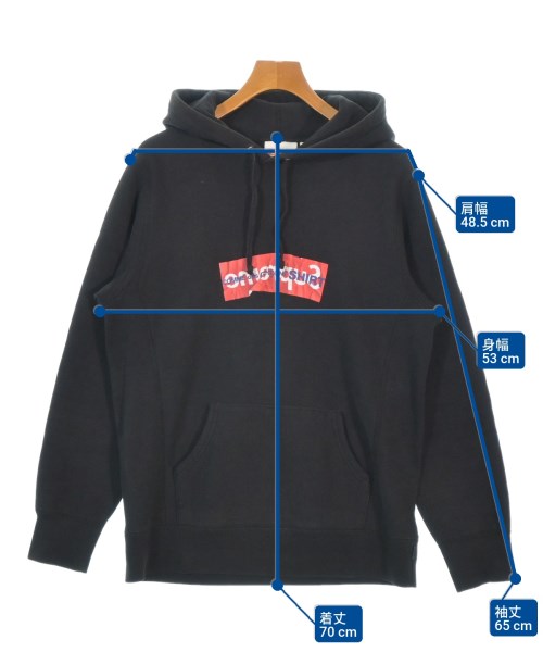 Supreme（シュプリーム）パーカー 黒 サイズ:M メンズ/2200667365018