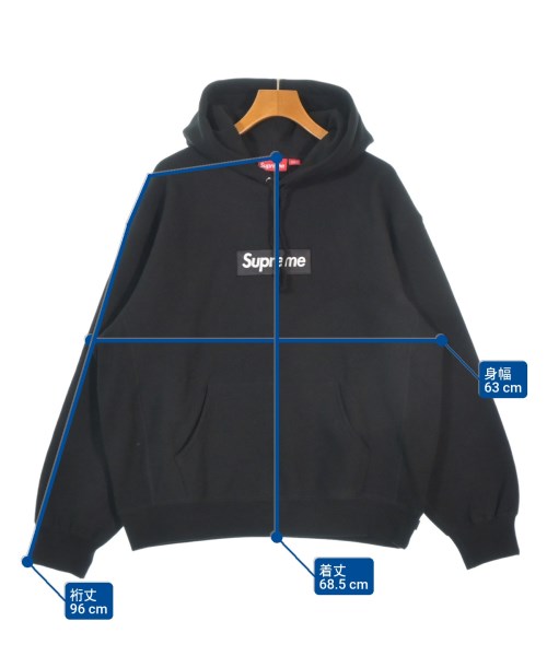 Supreme（シュプリーム）パーカー 黒 サイズ:L メンズ/2200667546028