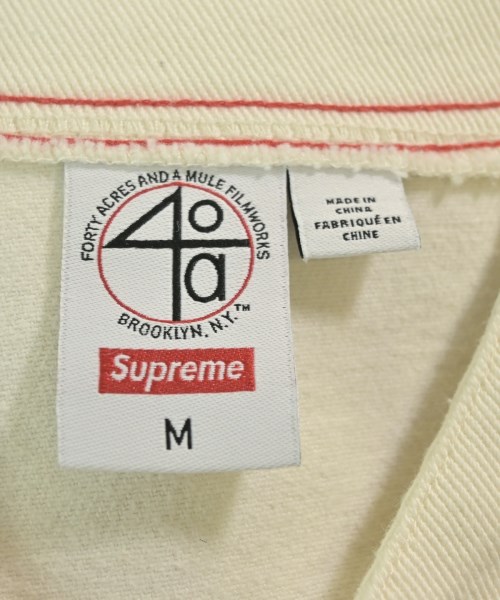 Supreme（シュプリーム）カジュアルシャツ 白 サイズ:M メンズ/2200667703025