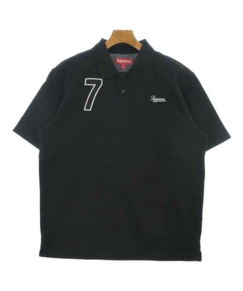 Supreme(シュプリーム)ポロシャツ 黒 サイズ:M/2200667689060