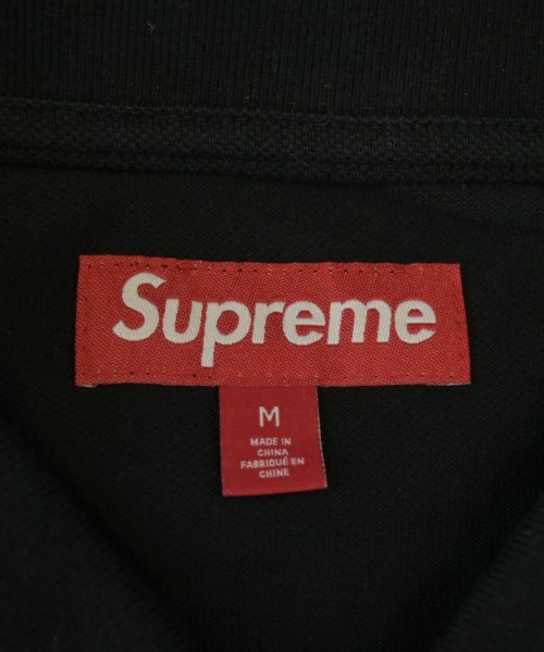 Supreme（シュプリーム）ポロシャツ 黒 サイズ:M メンズ/2200667689060