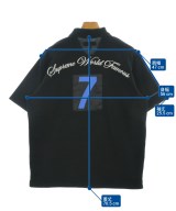 Supreme（シュプリーム）ポロシャツ 黒 サイズ:M メンズ/2200667689060