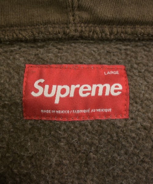 Supreme（シュプリーム）パーカー 茶 サイズ:L メンズ/2200667689077