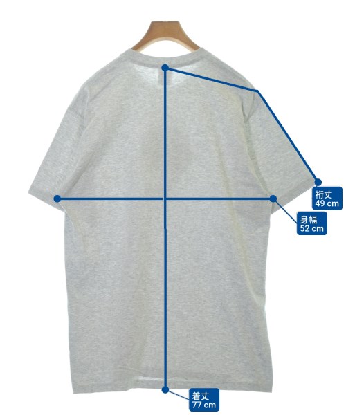 Supreme（シュプリーム）Tシャツ・カットソー グレー サイズ:L メンズ/2200667955028