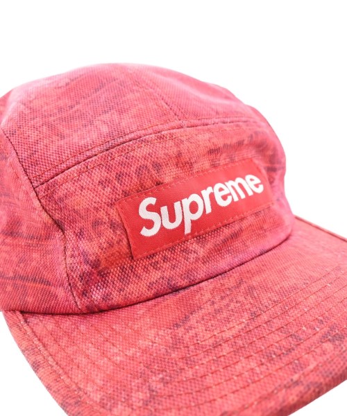 Supreme（シュプリーム）キャップ 赤 サイズ:- メンズ/2200667970052