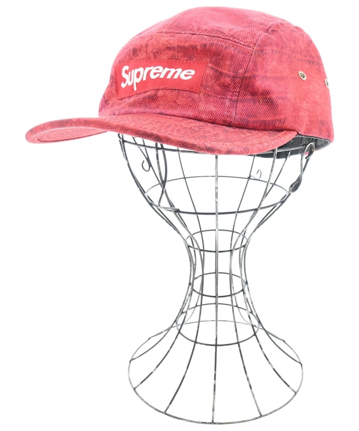 Supreme（シュプリーム）キャップ 赤 サイズ:- メンズ/2200667970052