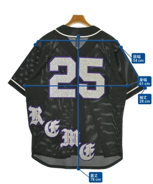 Supreme（シュプリーム）カジュアルシャツ 黒 サイズ:M メンズ/2200667996106