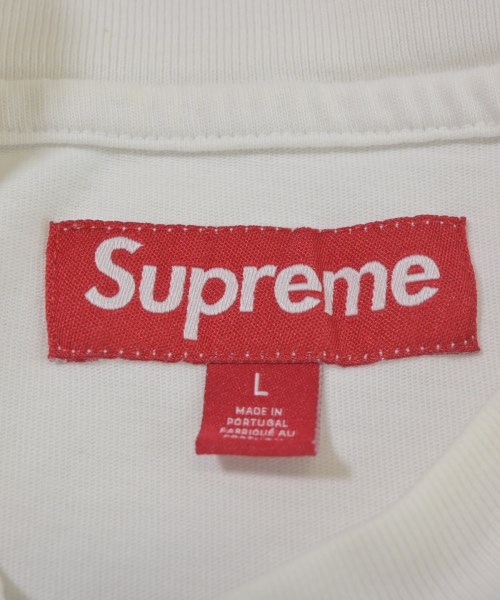 Supreme（シュプリーム）Tシャツ・カットソー 白 サイズ:L メンズ/2200668010061