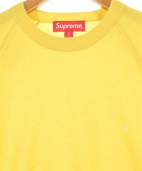 Supreme（シュプリーム）ニット・セーター 黄 サイズ:S メンズ/2200640898267