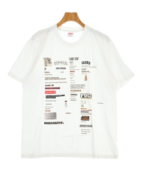 Supreme(シュプリーム)Tシャツ・カットソー 白 サイズ:M/2200640898373