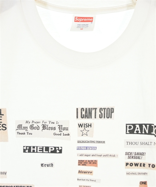 Supreme（シュプリーム）Tシャツ・カットソー 白 サイズ:M メンズ/2200640898373