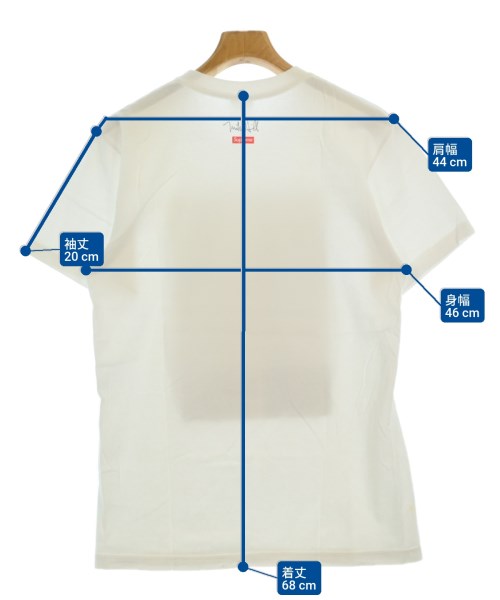 Supreme（シュプリーム）Tシャツ・カットソー 白 サイズ:M メンズ/2200640898427