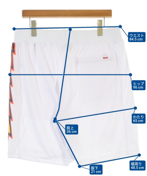 Supreme（シュプリーム）ショートパンツ 白 サイズ:M メンズ/2200640898625