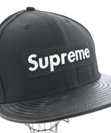 Supreme（シュプリーム）キャップ 黒 サイズ:58.7cm メンズ/2200640898663
