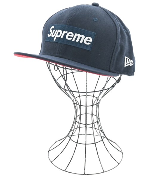 Supreme(シュプリーム)キャップ 紺 サイズ:58.7cm/2200640898670