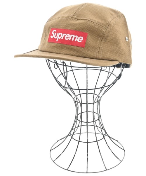 Supreme(シュプリーム)キャップ ベージュ サイズ:-/2200640898694