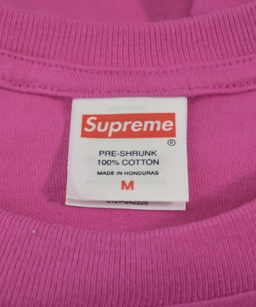 Supreme（シュプリーム）Tシャツ・カットソー ピンク サイズ:M メンズ/2200668225427