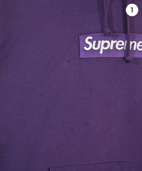 Supreme（シュプリーム）パーカー 紫 サイズ:L メンズ/2200667985223