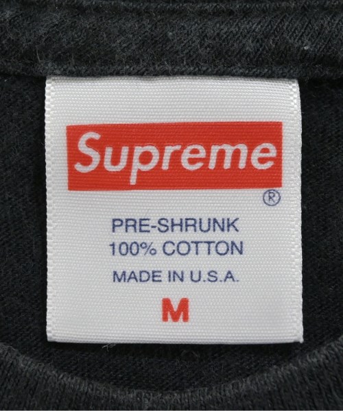 Supreme（シュプリーム）Tシャツ・カットソー 黒 サイズ:M メンズ/2200668692038