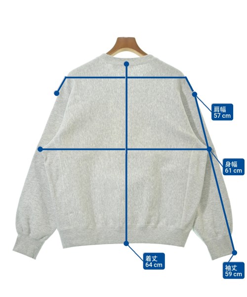 Supreme（シュプリーム）スウェット グレー サイズ:S メンズ/2200664501013