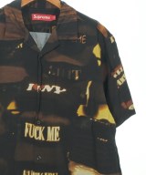 Supreme（シュプリーム）カジュアルシャツ 茶 サイズ:L メンズ/2200669095074